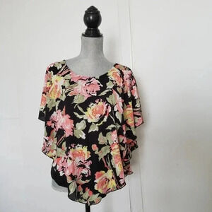 Simplicity by Azul Top Stretch Draped Cap Bright F